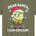 thumbnail image 3 of SpongeBob SquarePants - Dear Santa - Toddler And Youth Short Sleeve Graphic T-Shirt, 3 of 6