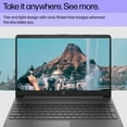 thumbnail image 2 of HP 15.6" FHD Laptop, 32GB RAM, 2TB PCIe SSD, Intel Core i3-1215U(> i5-1135G7), Numeric Keyboard, HDMI, USB-C, Webcam, Wi-Fi 6, Fast Charge, Windows 11 Pro, w/SE Accessories, 2 of 8