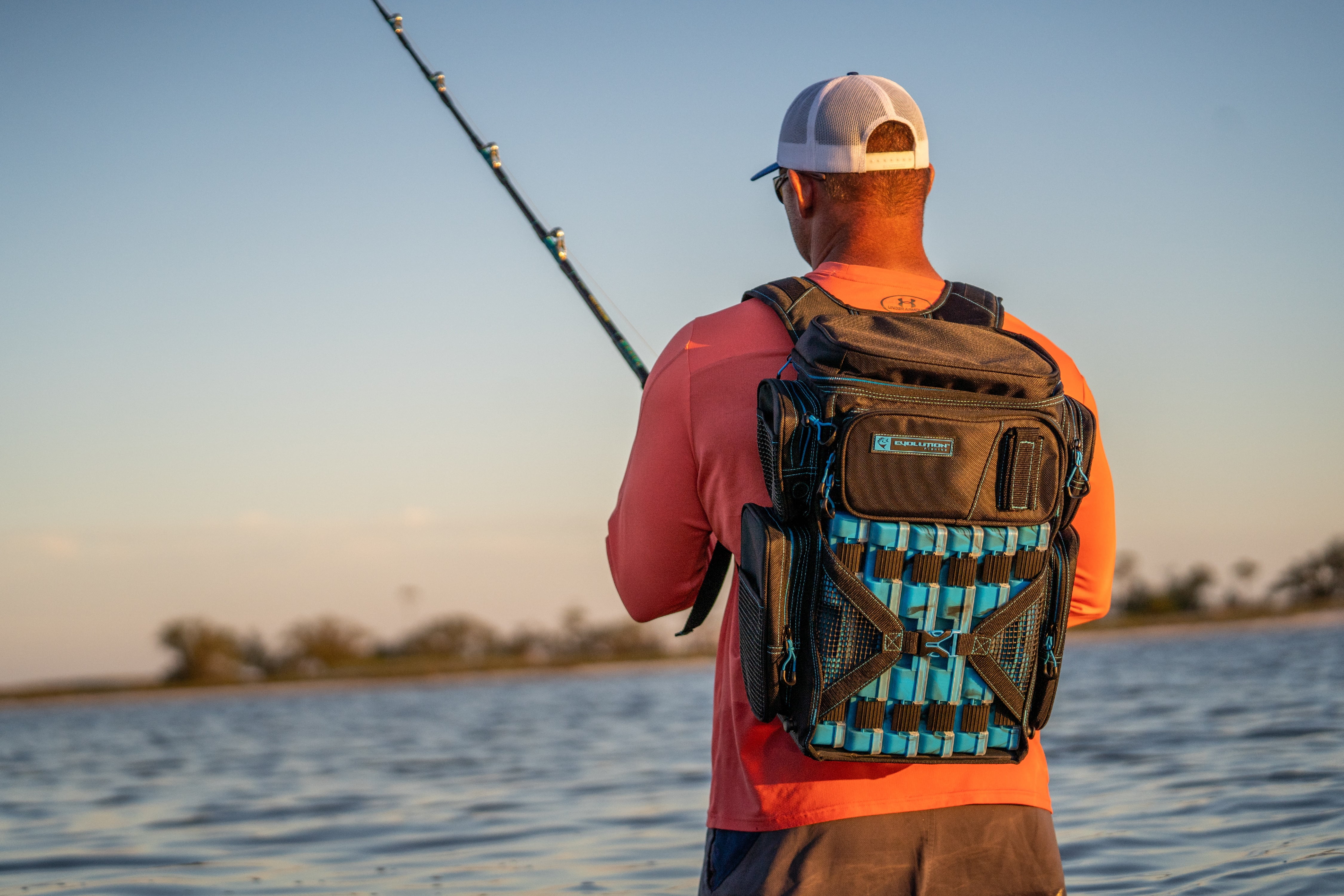 Evolution Fishing 3600 Drift Fishing Tackle Backpack 