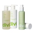 thumbnail image 1 of Divi Wash Day Essentials para cabello fino y fino Champú voluminizador Acondicionador Acondicionador sin enjuague Juego de 3 piezas, 1 of 5