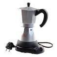 thumbnail image 1 of Coffee Pot 6 Cup Electric Espresso Coffee Maker Italian Moka Maker 300Ml Portable Moka Pot with Detachable Base Eu Plug, 1 of 5
