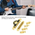 thumbnail image 4 of Guitar Roller Saddle Bridge,6mm Roller Bridge Saddles Tremolo System Bridges Set For, 4 of 8