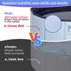 thumbnail image 3 of Piscina plegable para perros, bañera plegable de plástico duro para mascotas, 3 of 7