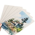thumbnail image 3 of Papel de acuarela para postales, grande, 300 g, para pintura artística, cuadrado, redondo, papel especial, grano grueso, pulpa de madera, cartón en blanco, 3 of 5
