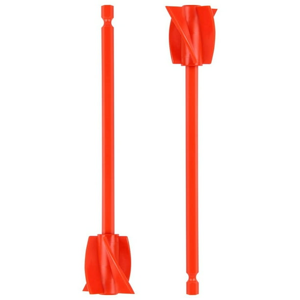 Resin Mixer Paddles, Epoxy Mixer Attachment for Drill, Reusable Paint