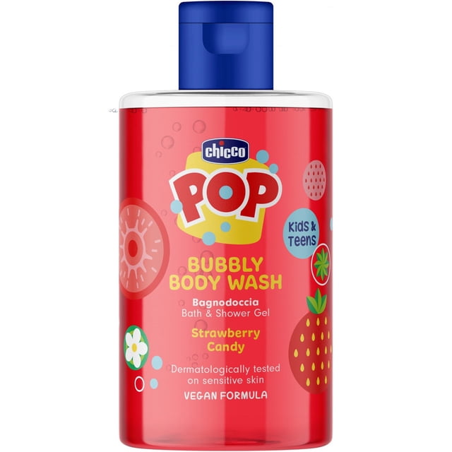Chicco Gel de Baño Fresa 300ml Línea Pop