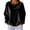 Black, variant on Umfun Crew Neck Velvet Tops for Women Long Sleeve Drop Shoulder Pullover Shirts for Women Casual Fall Winter Oversized Blouse for Vacation Getaways and Daily Casual Wear Activities S Size Gold