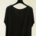 thumbnail image 4 of ZyeKqe Nightgown for Women Short Sleeve Crewneck Lightweight Soft Loose Comfy Casual Loungewear Sleep Shirts Pajamas, 4 of 5