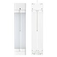 thumbnail image 3 of Maxxima 2 ft. Utility LED Adjustable Shop Light Fixture, Linkable, Frosted Lens 5000K Daylight 5000 Lumens, 3 of 11