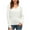 White, variant on Lovskoo Sweaters for Women Trendy Comfortable Casual Pullover Long Sleeve Blouse Sweater Black