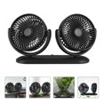 thumbnail image 3 of KAKOWELY 1 ventilador de coche con doble cabezal y enchufe USB, ideal como regalo de cumpleaños., 3 of 5