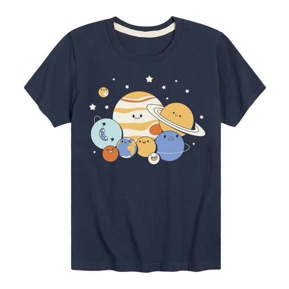 Instant Message - Planets - Toddler And Youth Short Sleeve T-Shirt
