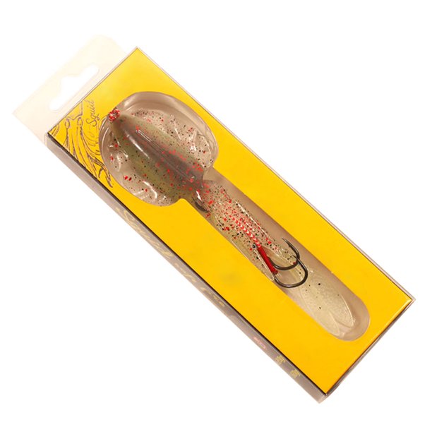 Trampa para calamares luminosa, suave y montada, 15 cm, 55-6 g, para curricán, apta para mero, mar y caballa (8 estilos)