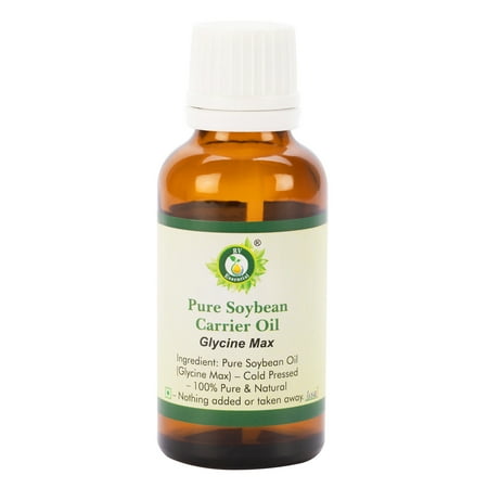 Soybean Oil Glycine Max For Skin For Hair For Cooking For Face Soyabean Oil Pure Soybean Oil Pure Natural Cold Pressed 15ml 0.507oz By R V Essential