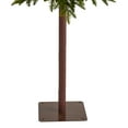 thumbnail image 6 of Nearly Natural 7' Alaskan Alpine Artificial Christmas Tree with 150 Clear LED Lights and Bendable Branches, Green, 6 of 9