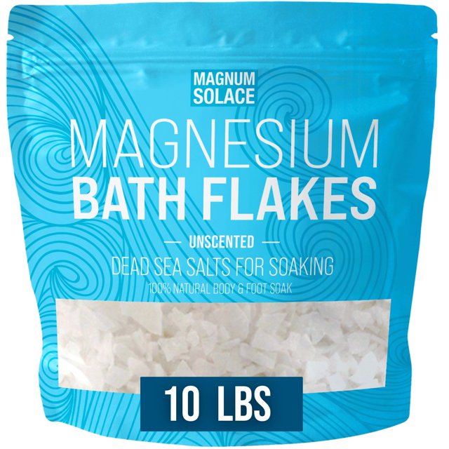 Hojuelas de magnesio para baño Magnum Solace, 4,5 kg
