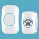 thumbnail image 1 of Timbre táctil inalámbrico para el hogar, timbre inteligente con flash LED para mascotas, timbre para perros, timbre a prueba de agua, timbre Ding Dong con flash, 1 of 3