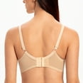 thumbnail image 3 of MELENECA Women's Full Coverage No Padding Plus Size Minimizer Underwire Bra Beige 44E, 3 of 5