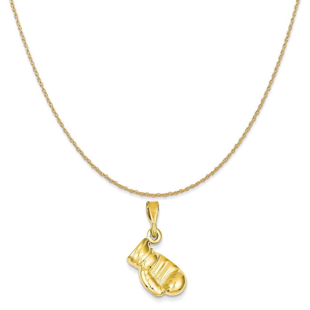 and Sterling Silver Necklaces 14 to 24 Mireval Rope Chain 14K Yellow 14K White Gold