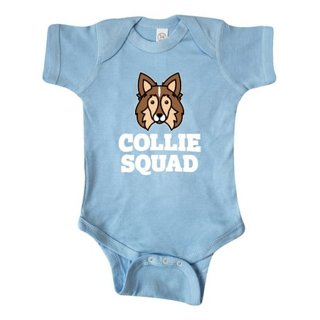 

Inktastic Dog Collie Squad Gift Baby Boy or Baby Girl Bodysuit