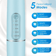 thumbnail image 3 of Cepillo de dientes eléctrico sónico de 5 modos, escalador dental IPX7 a prueba de agua, 3 of 7