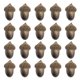 thumbnail image 1 of Milisten 20Ud Adornos Artificiales De Bellota Chocolate Con Para, 1 of 6