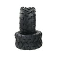 thumbnail image 1 of ATV Tires 19x7-8 - 4-Ply Heavy Duty Tubeless, 2-Pack Black, for UTV/Lawnmower | Trail/Mud/Sand & Mini Bike Use (Fits 8-Inch Rims), 1 of 7