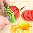 thumbnail image 2 of Lishi Trancheuse de Tomates Multifonctionnelle Trancheuse Ronde de Tomates Coupe-Fruits et Légumes Trancheuse de Citrons, 2 of 7