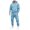 Light Blue-RxC2i, variant on JFOPQVSM Men's Hoodie and Sweatpants Set Casual Sportswear Solid Color Fleece Hoodie Workwear Slim Fit Pants Two Piece Set.