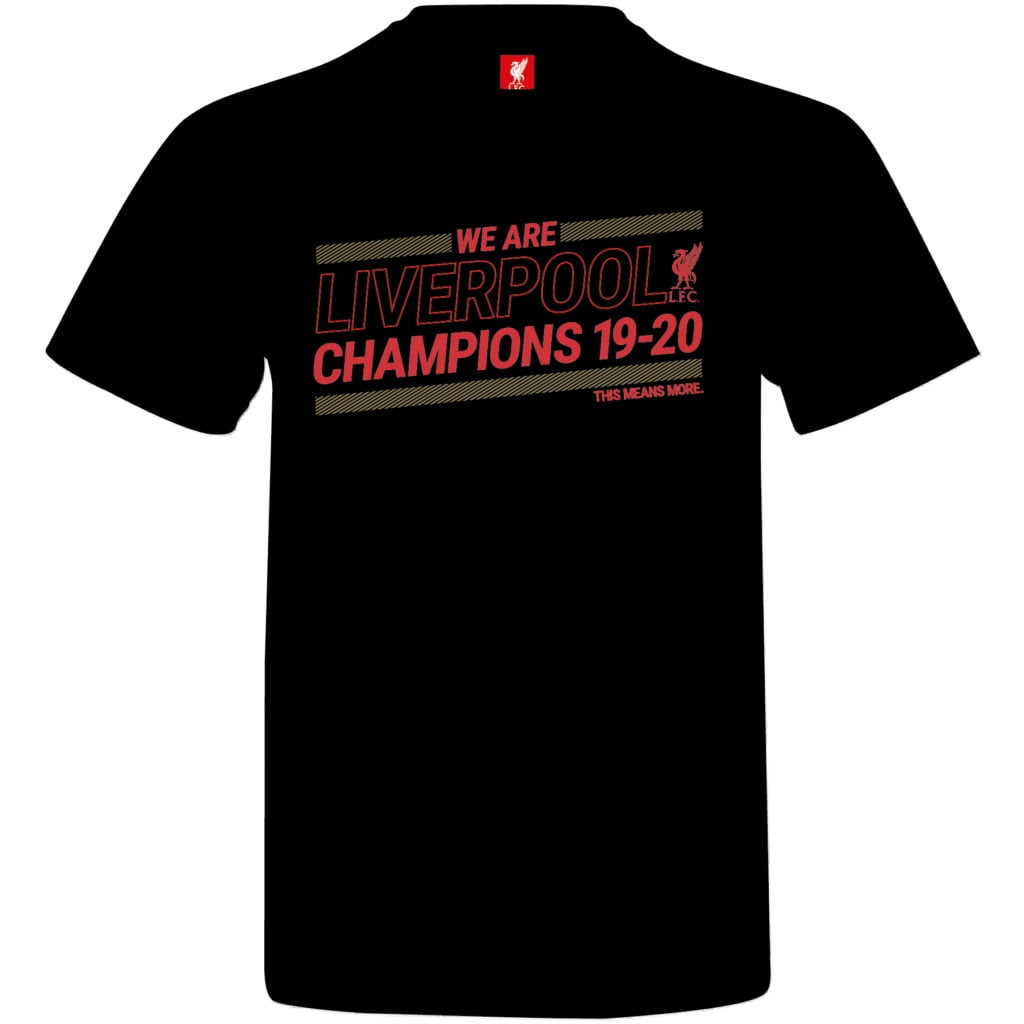 liverpool black champions league shirt