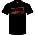 thumbnail image 1 of Liverpool - Black & Gold Premier League Champions T-Shirt, 1 of 1