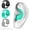 Multicolored 1 (Adults & Teens 14+), variant on Kids Swimming Ear Plugs, 3 Pairs Reusable Waterproof Silicone Ear Plugs, Soft Ear Protection for Boys & Girls, Ideal for Swimming, Surfing, Bathing & Shower (Kids 4-12 Years Old