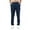 Navy, variant on Men's Split Patchwork Design Outdoor Loose Trousers Solid Color Pocket Workwear Elastic Waist Pocket Design Casual Pants Daily Relaxed Fit Breathable Bottoms