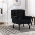 thumbnail image 2 of Velvet Upholstery - Comfortable Seating - Bedroom and Office - Relax at Home, 2 of 6