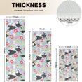 thumbnail image 4 of Boston Terriers and Flowers Kitchen Rugs Sets Of 3,Kitchen Runner Rugs Non Skid Washable,Decorative Kitchen Floor Mats for Kitchen,Sink,Laundry,17"x30"+ 17"x47" + 17"x59", 4 of 6