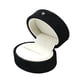thumbnail image 4 of Caja para anillos de boda, caja de almacenamiento para joyas, caja portátil para guardar anillos de compromiso, caja para joyas Negro, 4 of 9