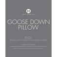 thumbnail image 2 of Hotel Collection European Goose Down Medium Support Gusset 18 X 36 Inch King Pillow for Back Sleepers, White, 2 of 4