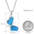 thumbnail image 2 of Minicremation Cremation Jewelry for Ashes - Memorial Keepsake for Beloved's Ashes Urn Pendants Butterfly Cremation Necklace for Ashes for Women, 2 of 6