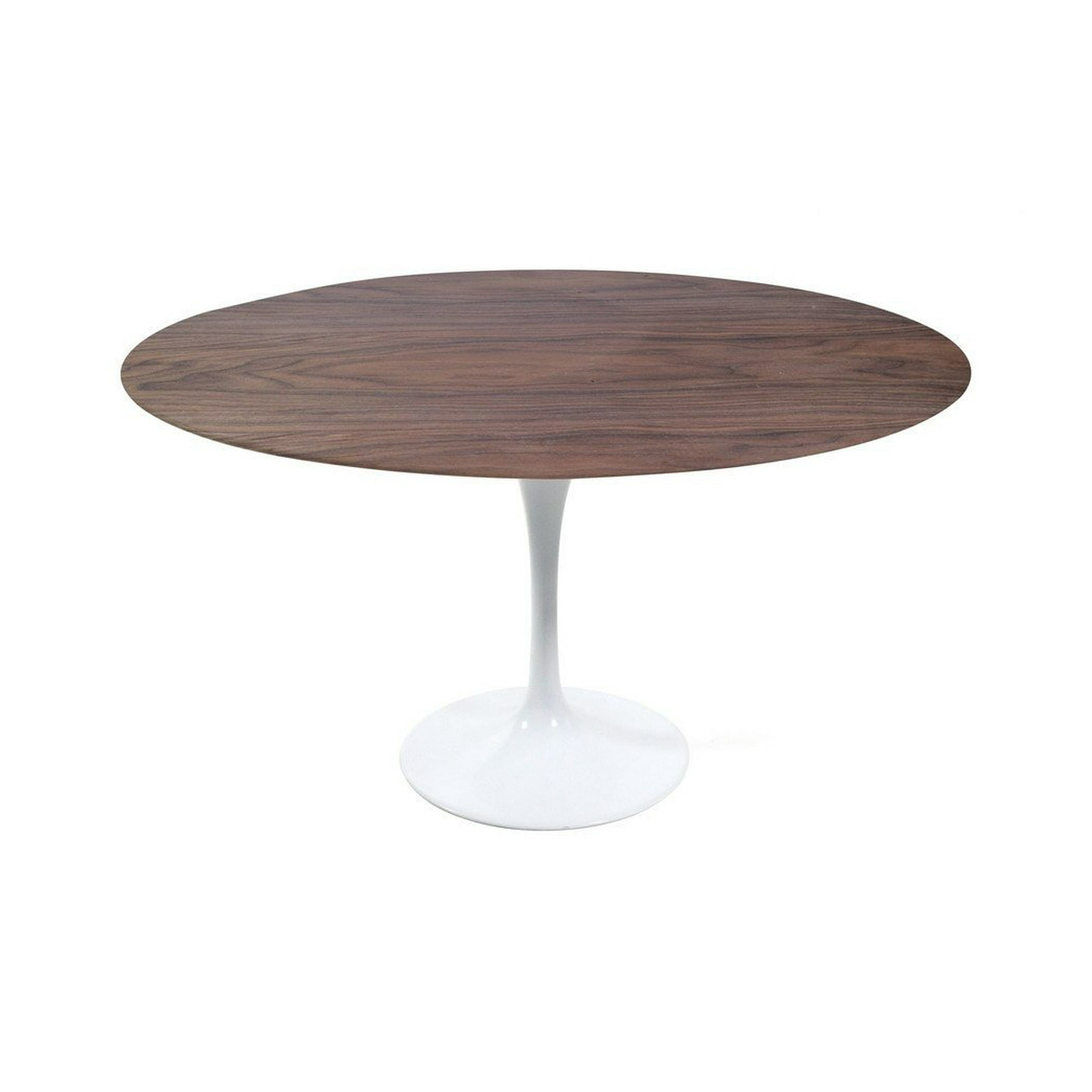 Tulip Dining Table Round Walnut White Oak Ash Top Reproduction