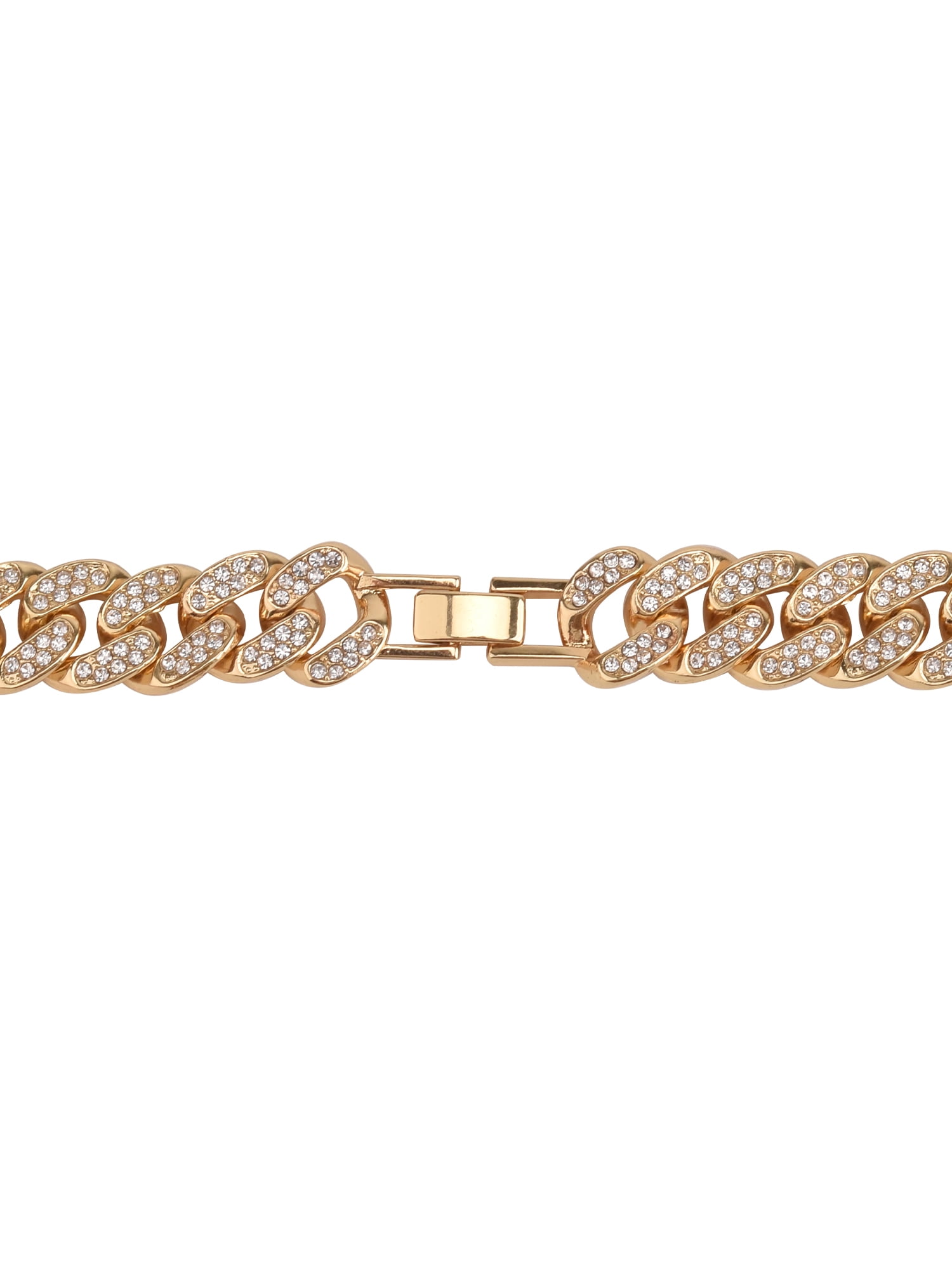Believe by Brilliance Men's Adult Male 14KFG Curb Chain Necklace