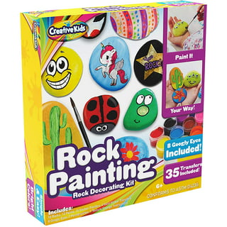 PGN 40 River Rocks for Painting - Flat and Smooth Painting Rocks for Kids -  Fun Rock Painting with the Family - 2-4 Inches