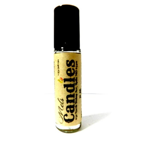 Oil Free Alcohol - GARDENIA 10 ml Glass Roll on Bottle with a Stainless Steel Ball, and black cap Pure undiluted and Alcohol Free Perfume Oil Fragrance oil, Vegan product
