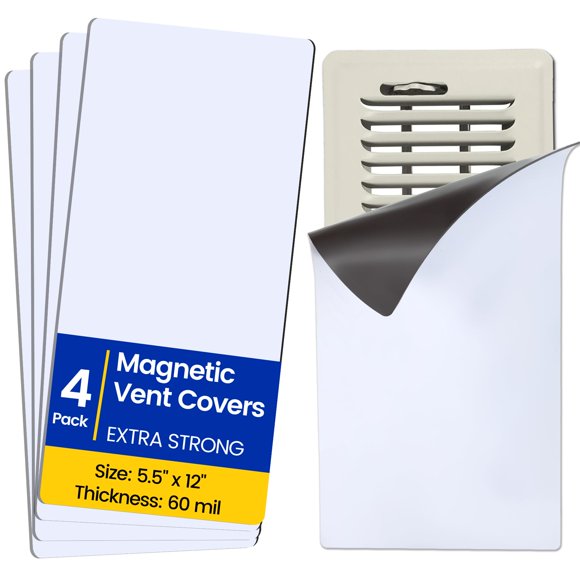 Fundas de ventilación magnéticas Seatern con imanes extrafuertes de 14 x 30 cm