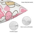 thumbnail image 3 of Hello Kitty Pillow Cover, Square Throw Pillow Cases For Couch Sofa Bed Living Room,Home Decorative, 12"X12", 3 of 9