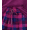 Purple Plaid, variant on Nautica Womens Pajamas - Cozy Silky Fleece - 2 Piece Long Sleeve Winter Sleepwear Set for Women (Gray Stars/Small)