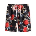 thumbnail image 1 of IROINNID Men's Elastic Waistband Casual Breathable Beach Sports Shorts, 1 of 4