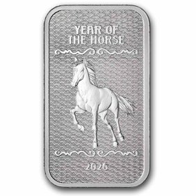 1 أونصة من الفضة - 2026 APMEX Year of the Horse (السلسلة 2)