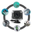 thumbnail image 4 of Gopro Hero 7 Black 6 5 Waterproof Case With Stand, 4 of 5