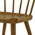 thumbnail image 5 of Modway Sutter Wood Dining Side Chair Set of 2 in Walnut, 5 of 7