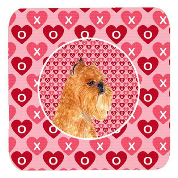 Brussels Griffon Foam Coasters, Set Of 4